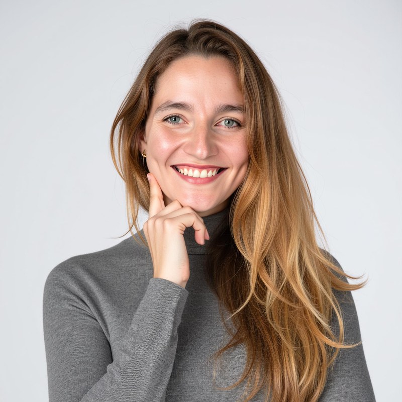 Elisabeth Hitz, studio portrait